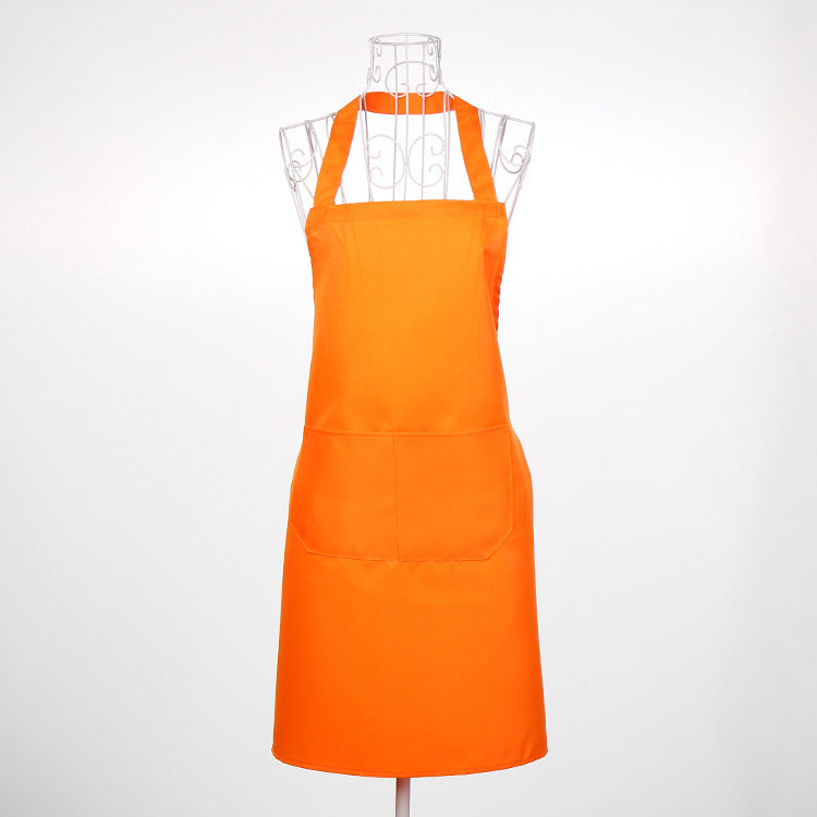 Plain Color Sleeveless Work Apron