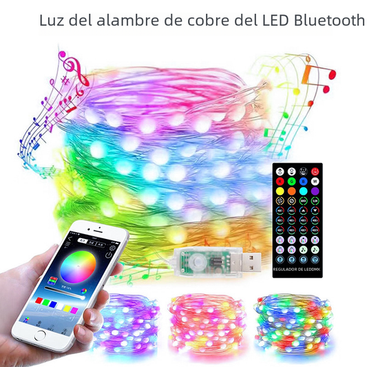 40-Key Bluetooth Fairy Lights with App Control