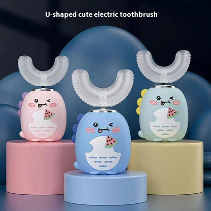 Kids U-Shaped Ultrasonic Electric Toothbrush