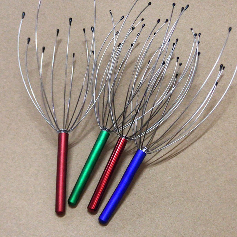 Octopus Head Massager for Scalp and Back Relief