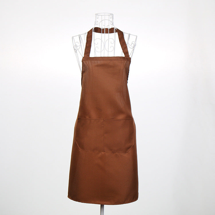 Plain Color Sleeveless Work Apron