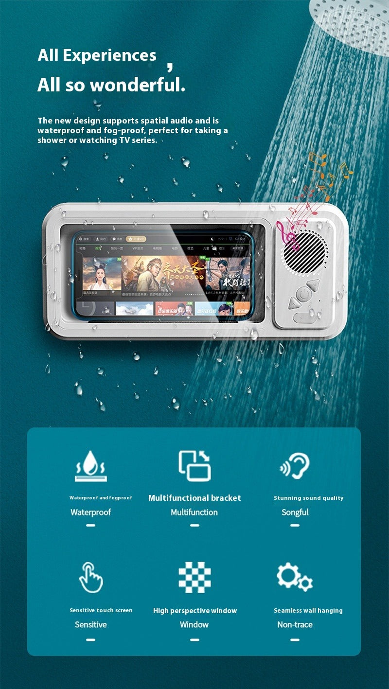 Bathroom Waterproof Mobile Phone Box Bracket