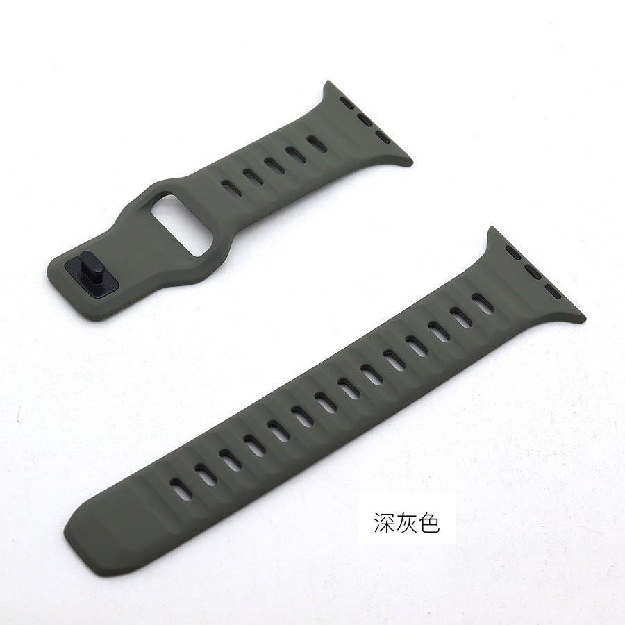 Single Color Silicone Band for Apple Watch Ultra