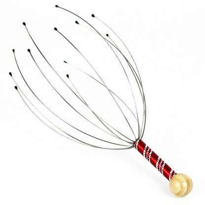 Octopus Head Massager for Scalp and Back Relief