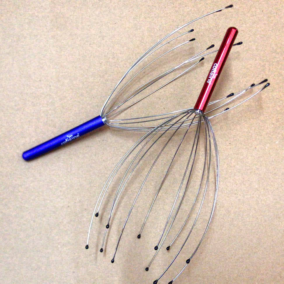 Octopus Head Massager for Scalp and Back Relief