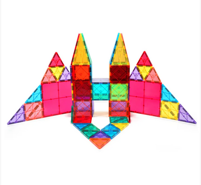 100pc Magnetic Windows Building Blocks